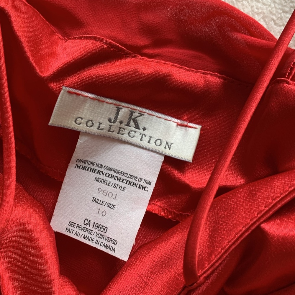 JK Collection Satin Dress - Picture 4 of 4